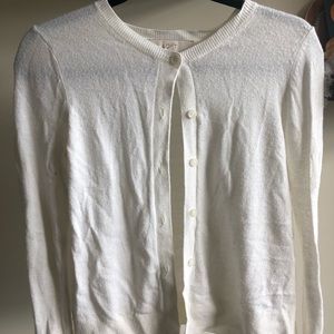 LOFT CARDIGAN WHITE
